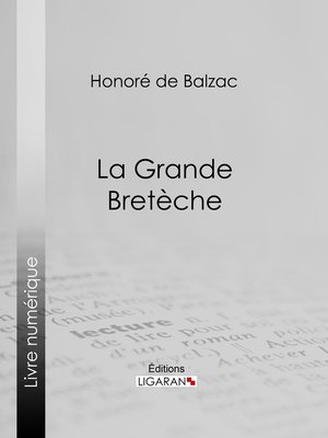 cover image of La Grande Bretèche
